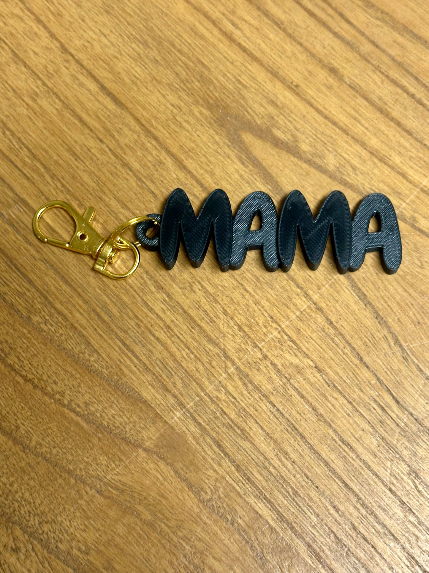 CUSTOM BUBBLE NAME KEYCHAIN